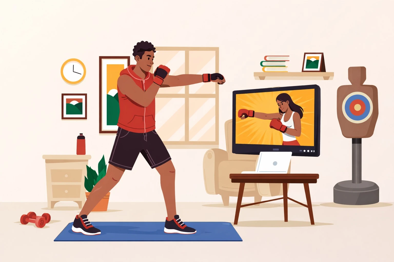Fitness illustration